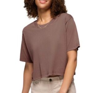Aritiza Babaton Mauve Short Sleeve Top 22P 19L